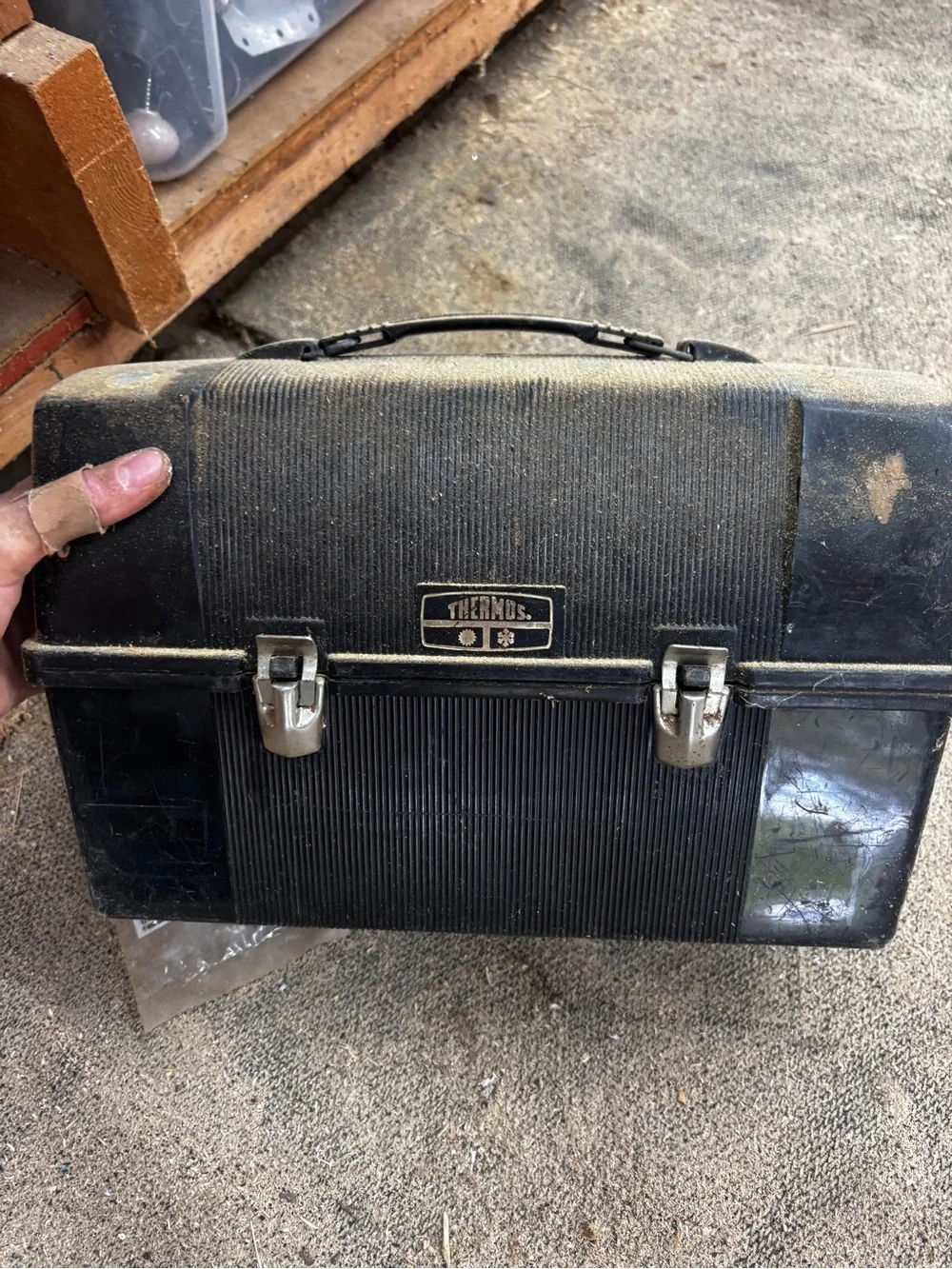 Black Electric Hand Tool in Carrying Case - Unknown Brand